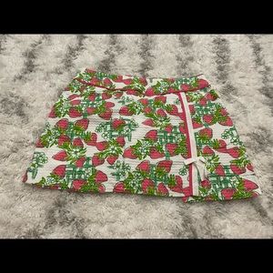 Lilly Pulitzer Strawberry Skort